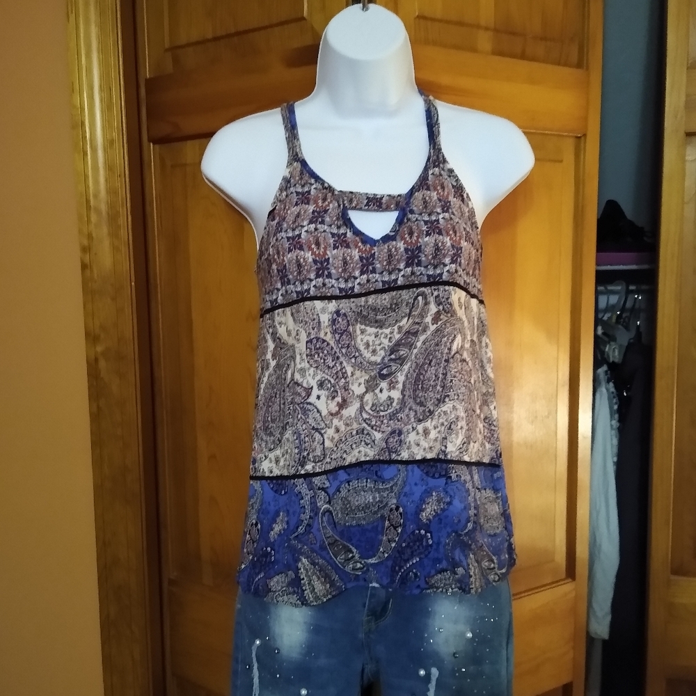 Small Paisley tank top